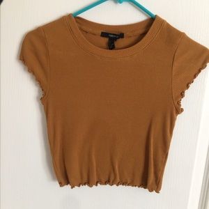 Burnt Orange Crop Top